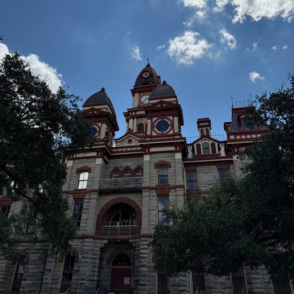 County courthouse in Lockhart.