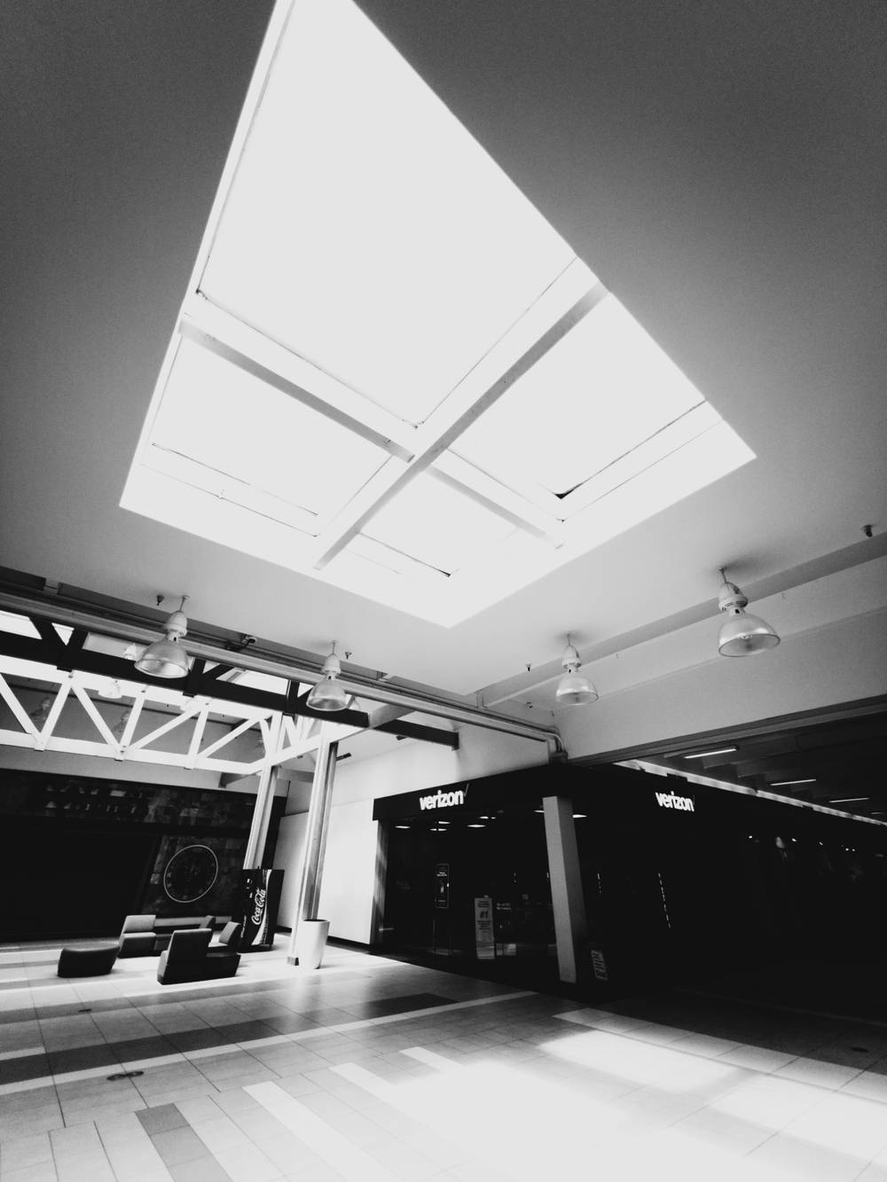 Sunday at the mall