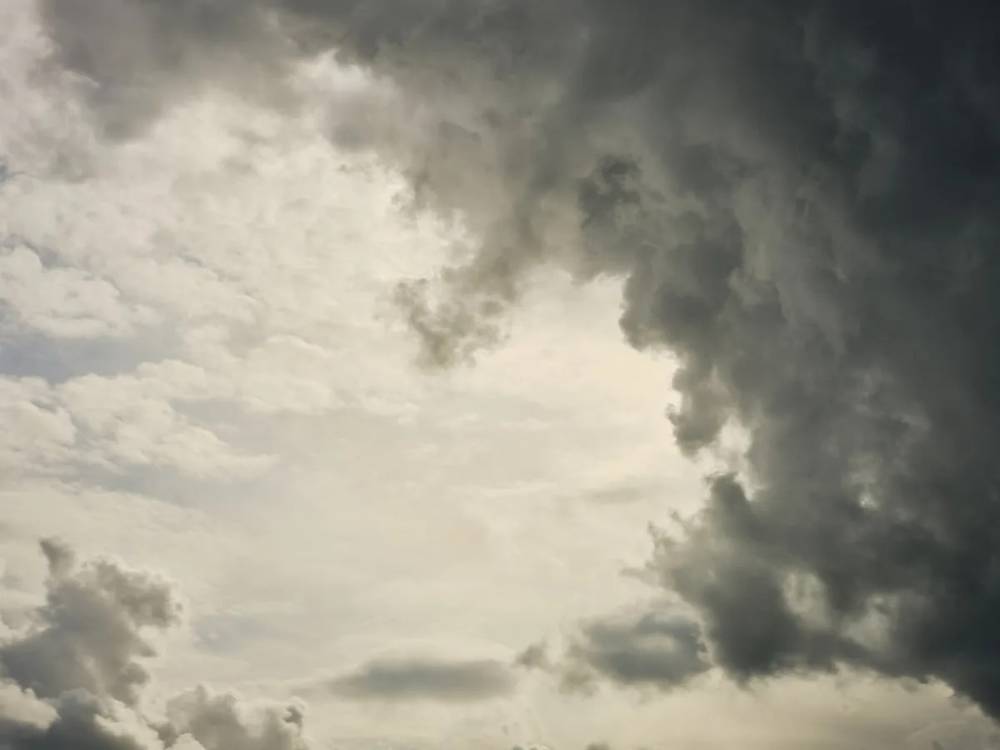 Storm Clouds Gather Over Portland's Industrial Eastside