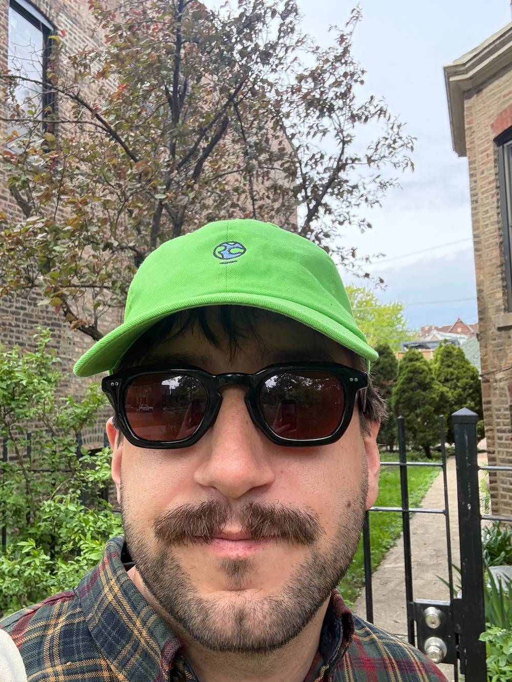 me in my germ hat