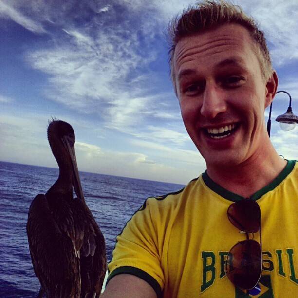 Making friends with the locals