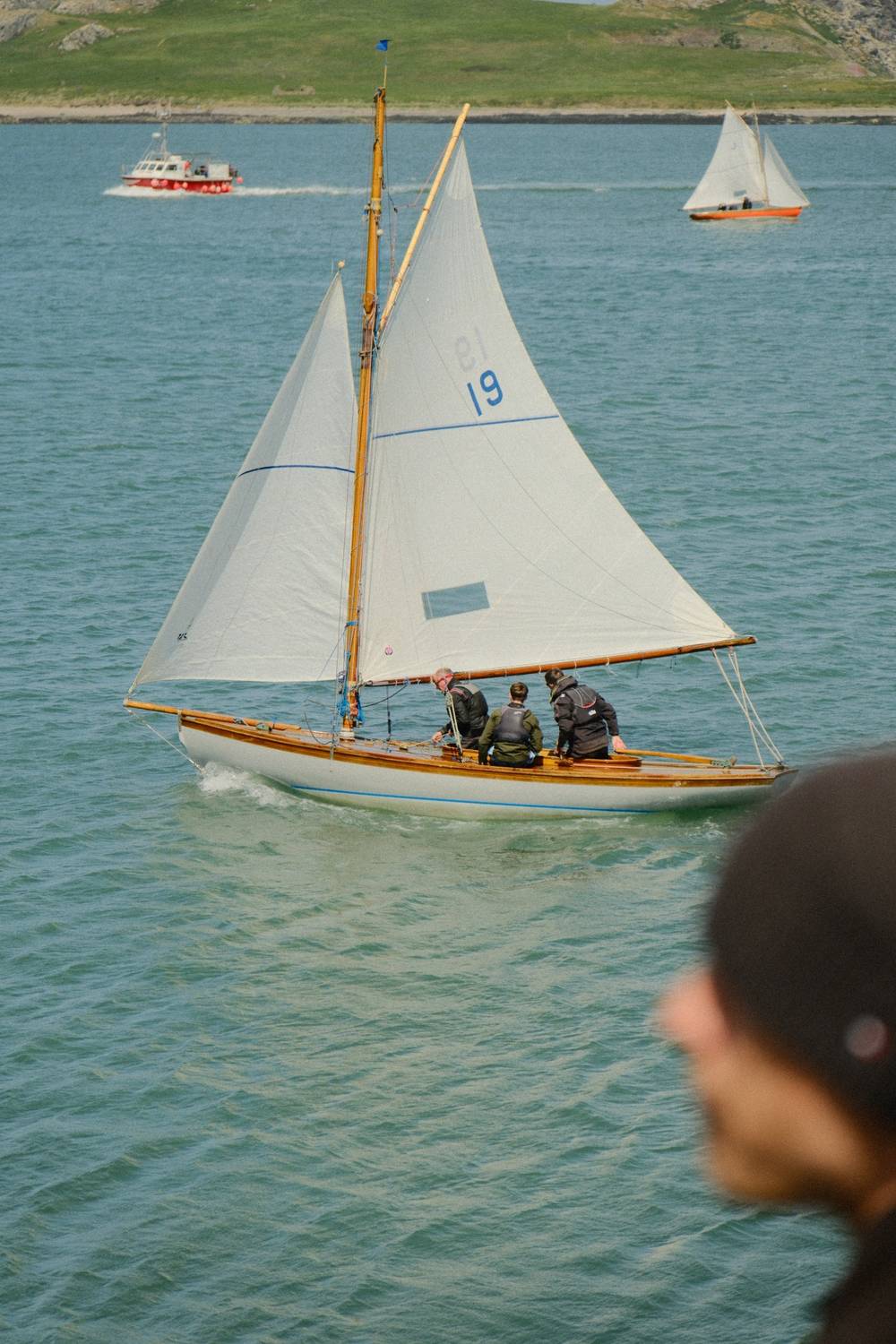 Weekend at Howth pier
