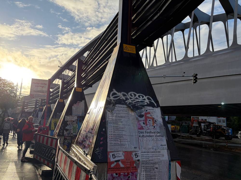 blick auf die sternbrücke aus der nähe