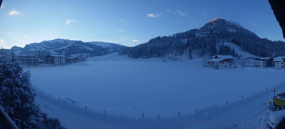 Beautiful morning here in Austria! #panorama