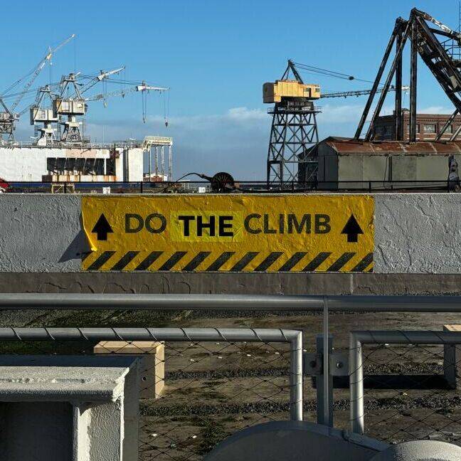 bbl gone crane climbing