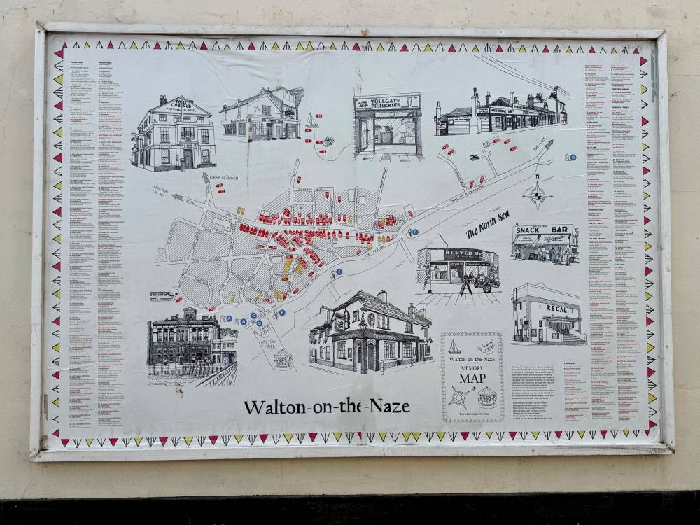 Local map of the area