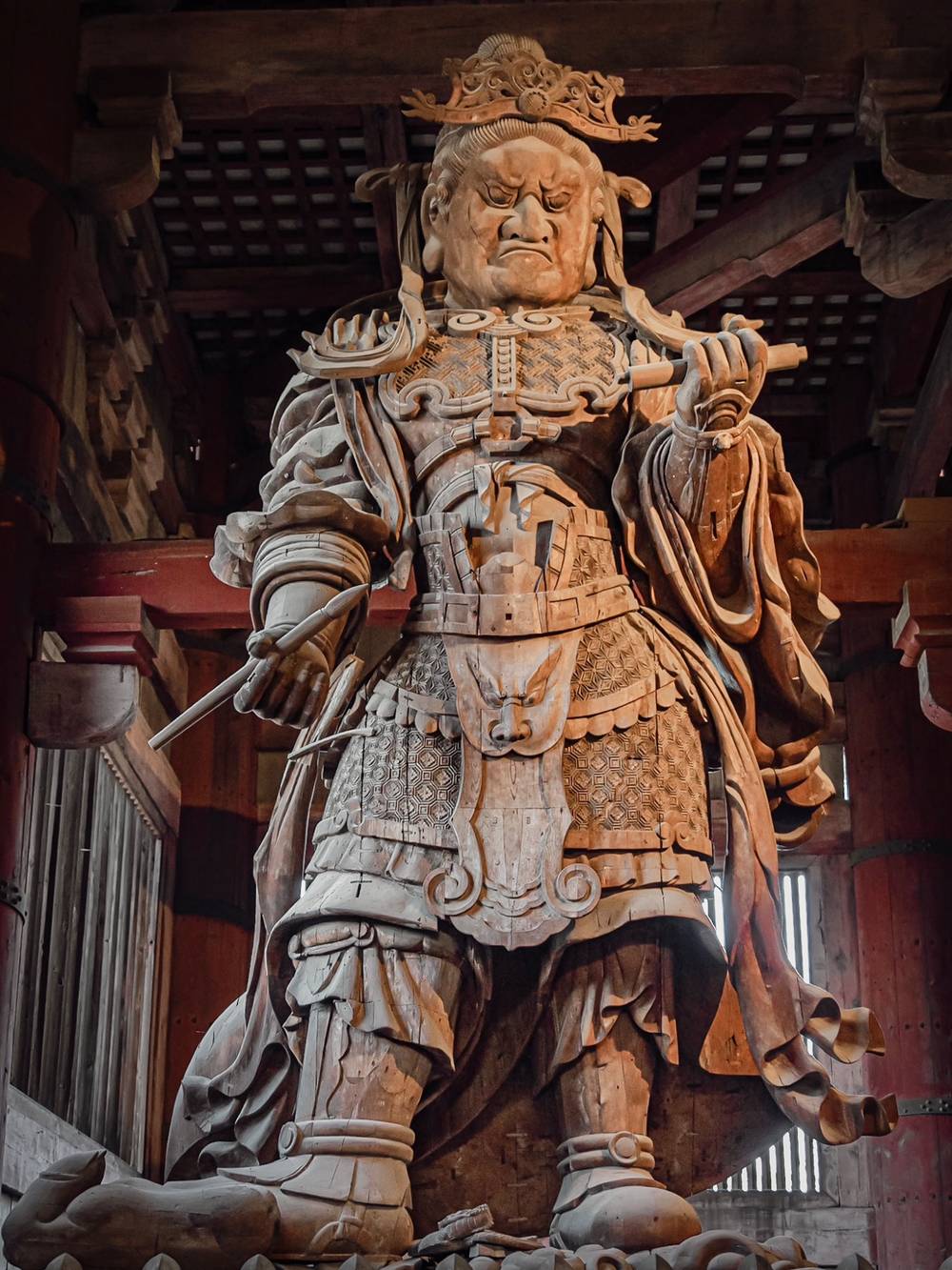 Komokuten at Todai-ji’s Daibutsuden