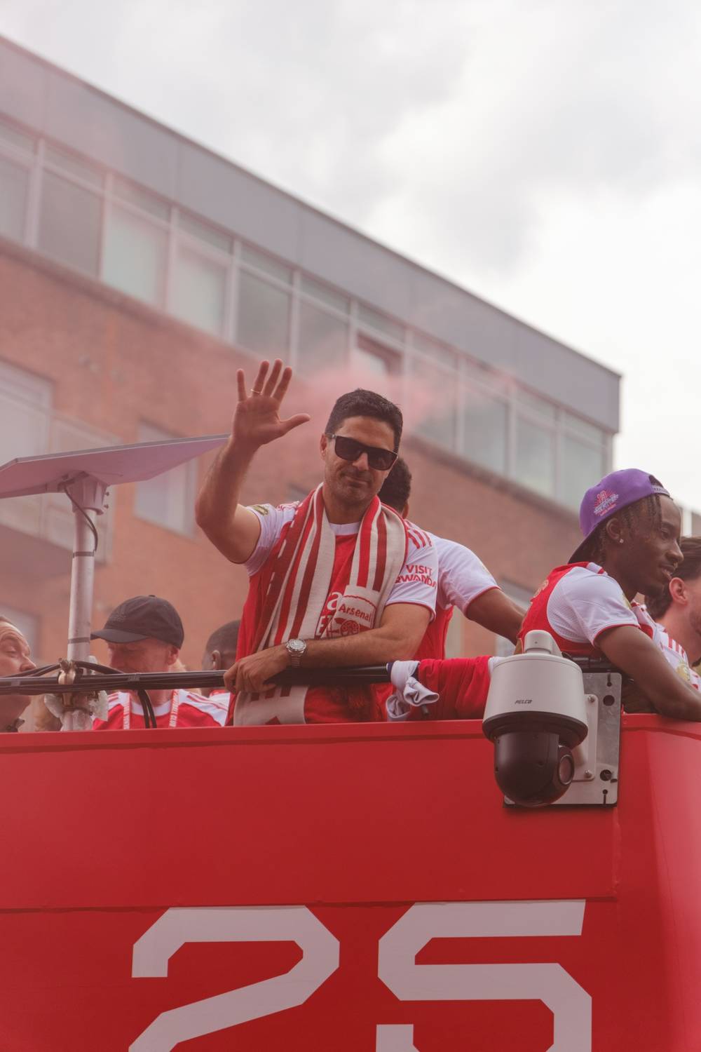 Went to north London, can confirm it is red