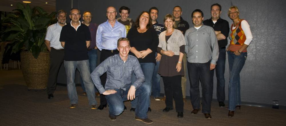Joomladays conference team photo