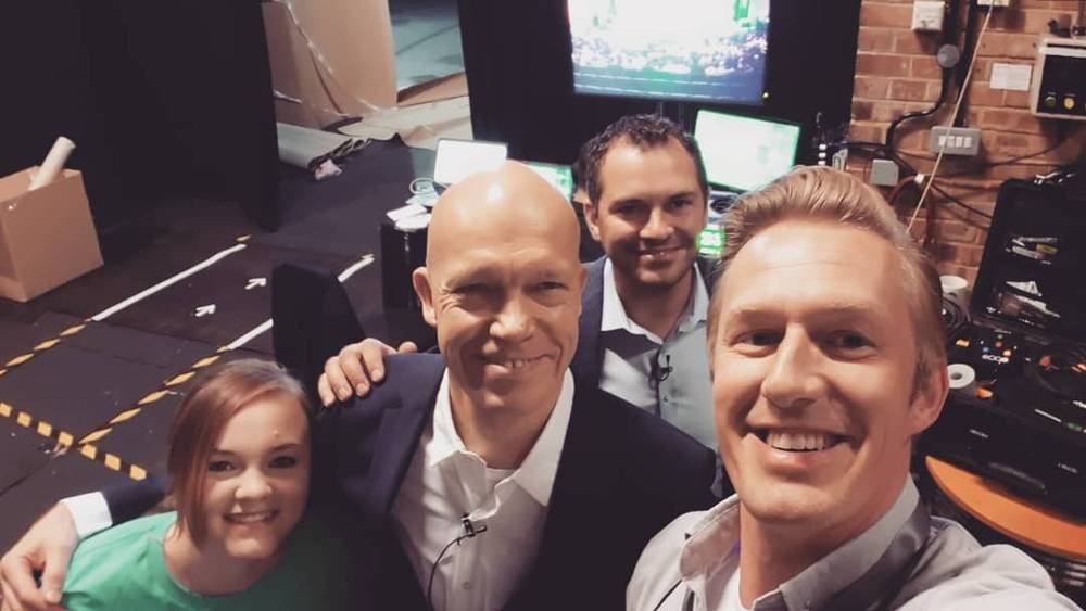 Backstage at #MM18UK before we go live!