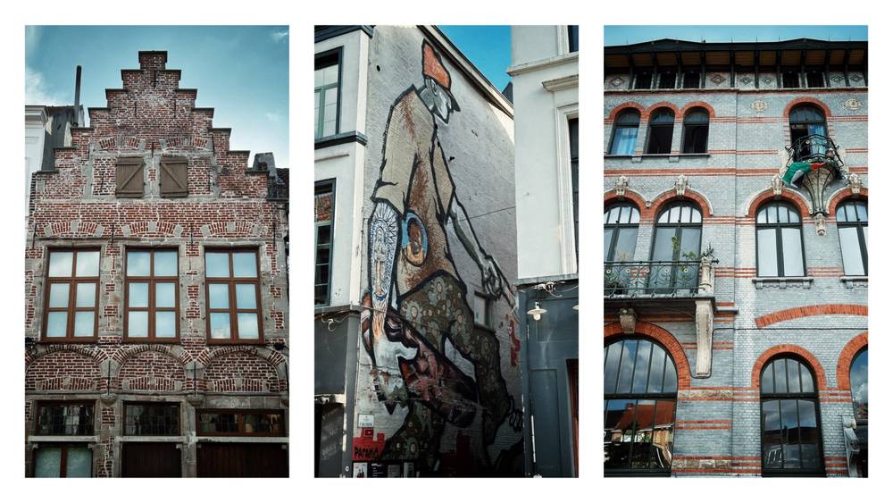 Vertical Building Triptych, Ghent, Belgium, 2026