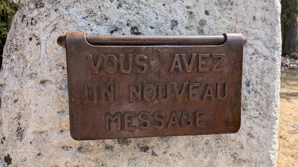 "You have a new message"