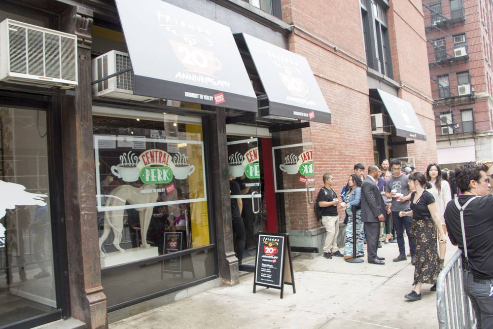 New York 2014 · Central Perk pop-up, Friends 20th