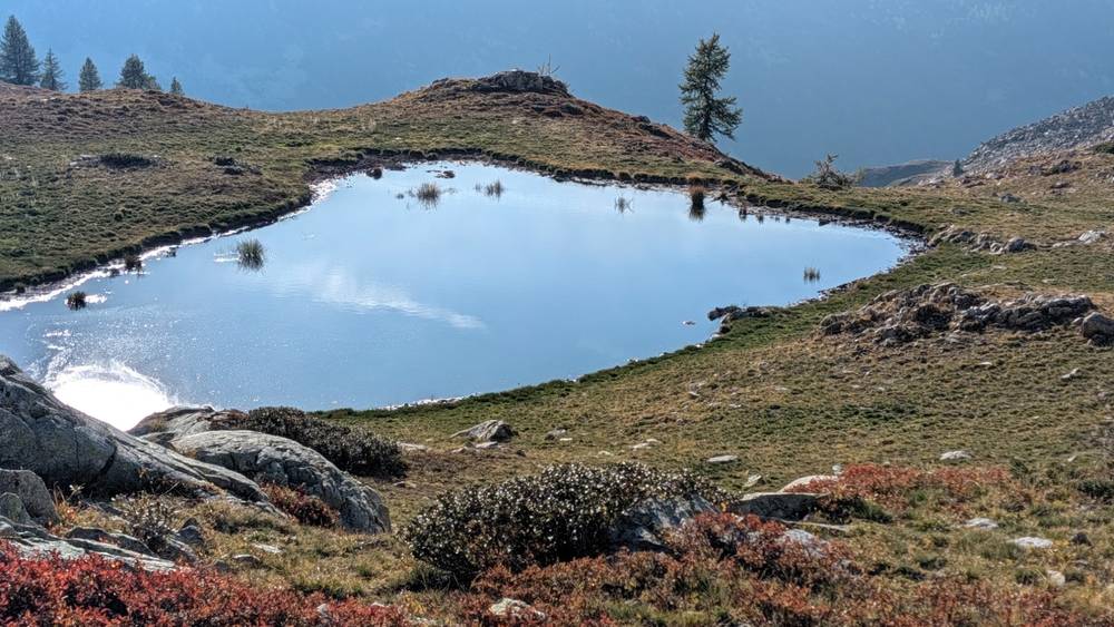 On the way down from Colle di Morti