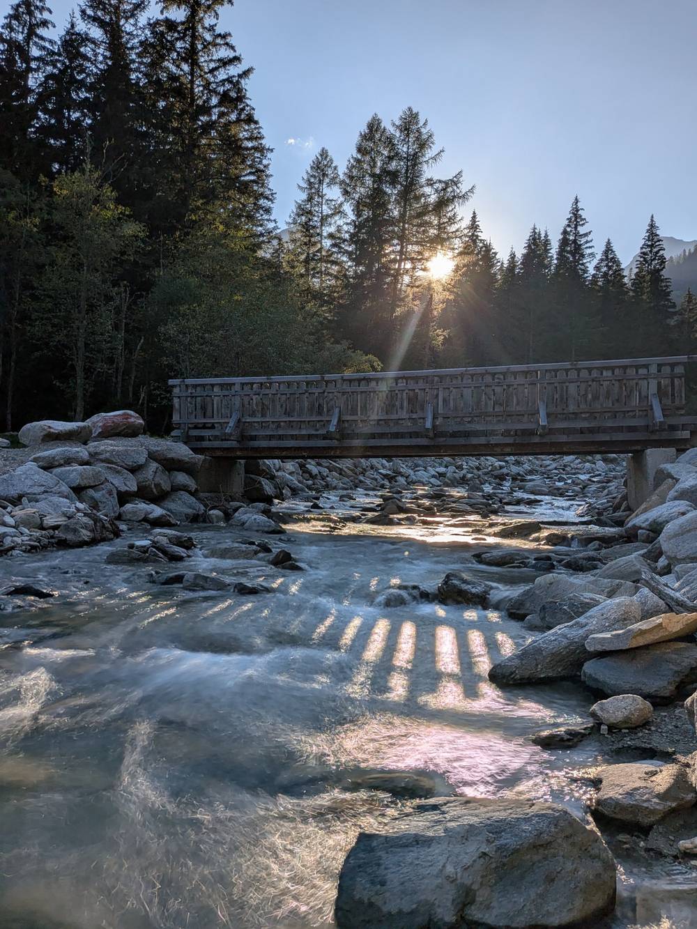 Stream with Bridge