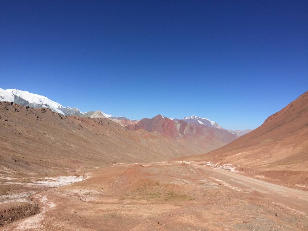 Red rock along the way