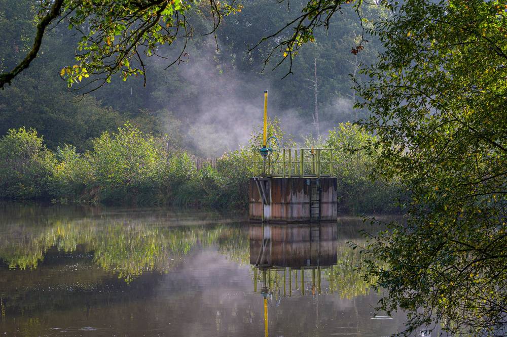 Un matin près de l'écluse
