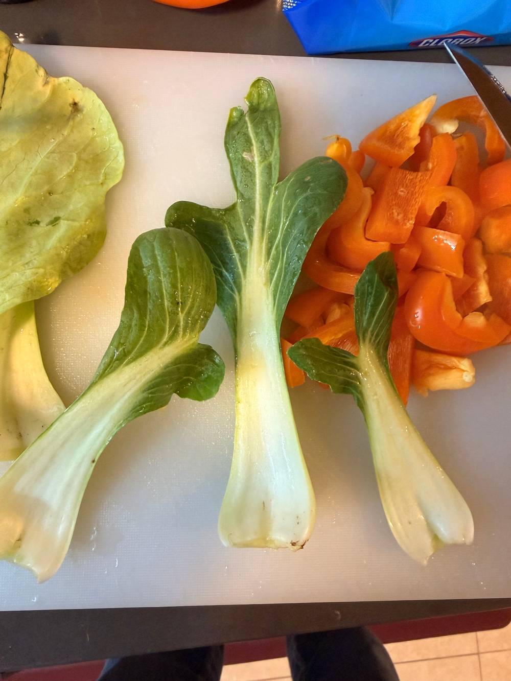bok choi with extra personality