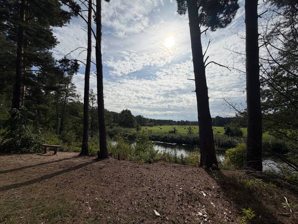 zwischen hangelsberg und fürstenwalde auf dem 66-seen-wanderweg