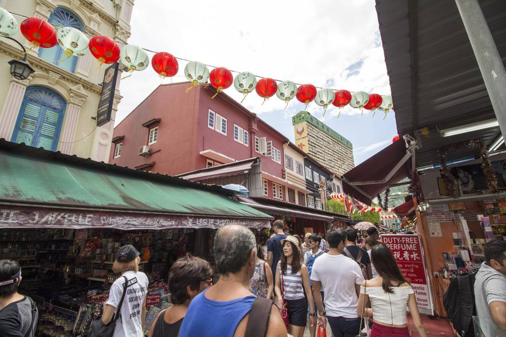 Singapore 2016 · Downtown shopping streets