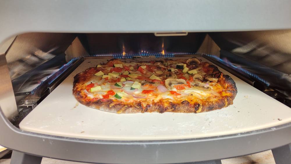First time trying out a pizza oven....