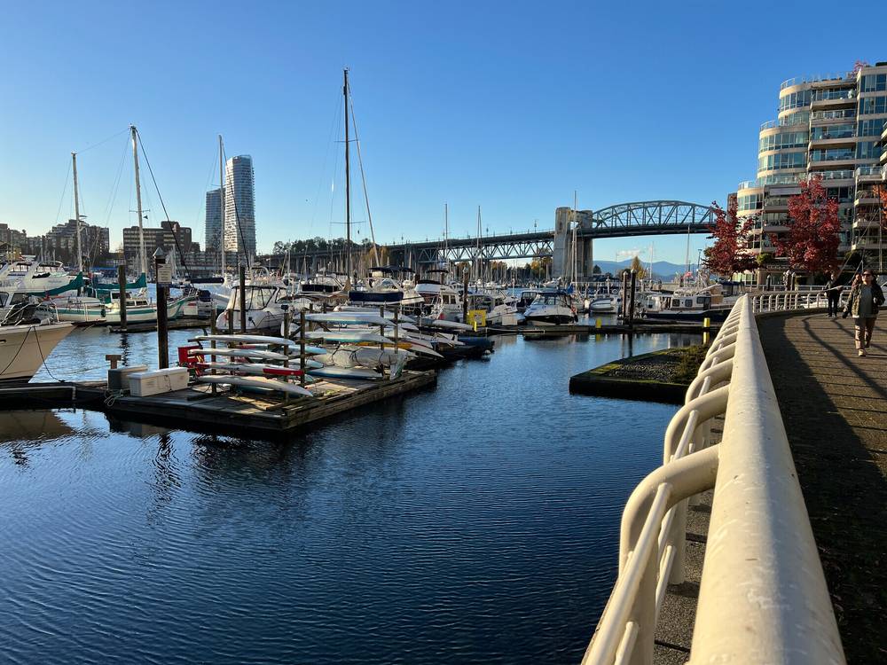 What is turning into an annual tradition: sunset photos from the False Creek Yacht Club, the afterpa