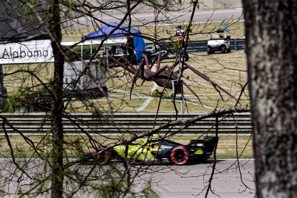 very normal race track
