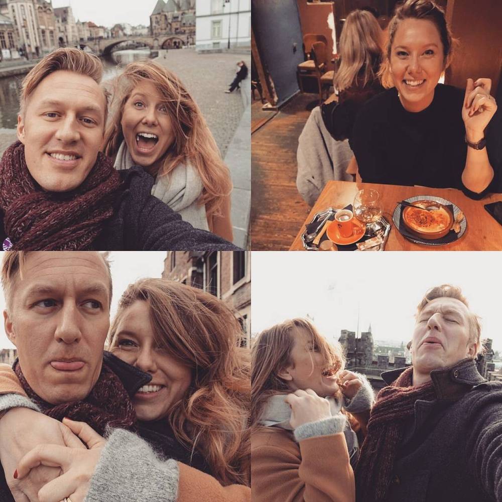 Fun surprise weekend in Ghent with my person