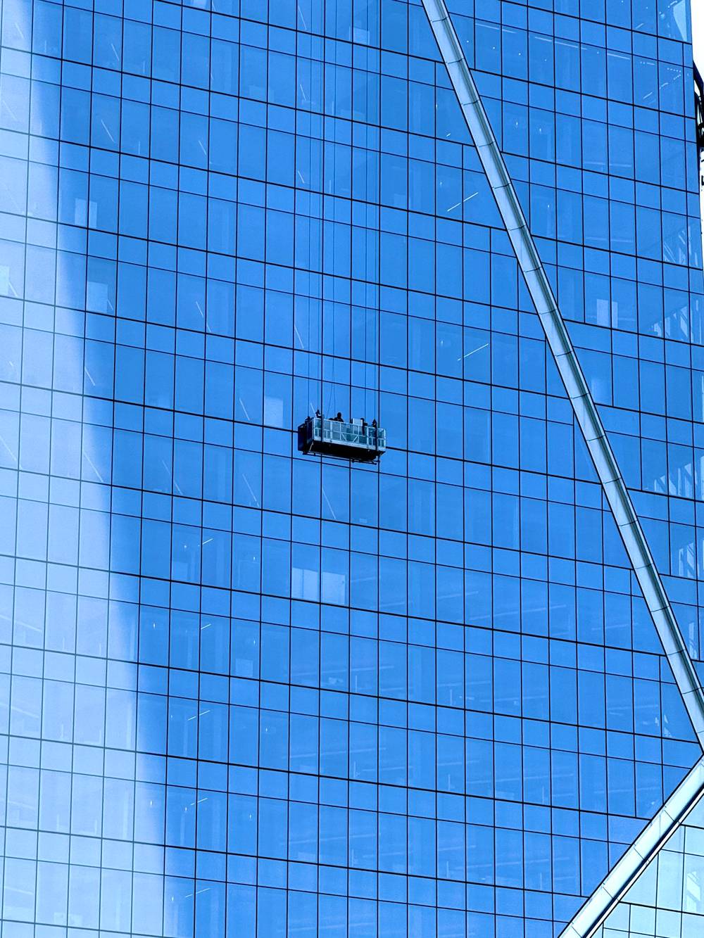 Have a good day, window washing crew 