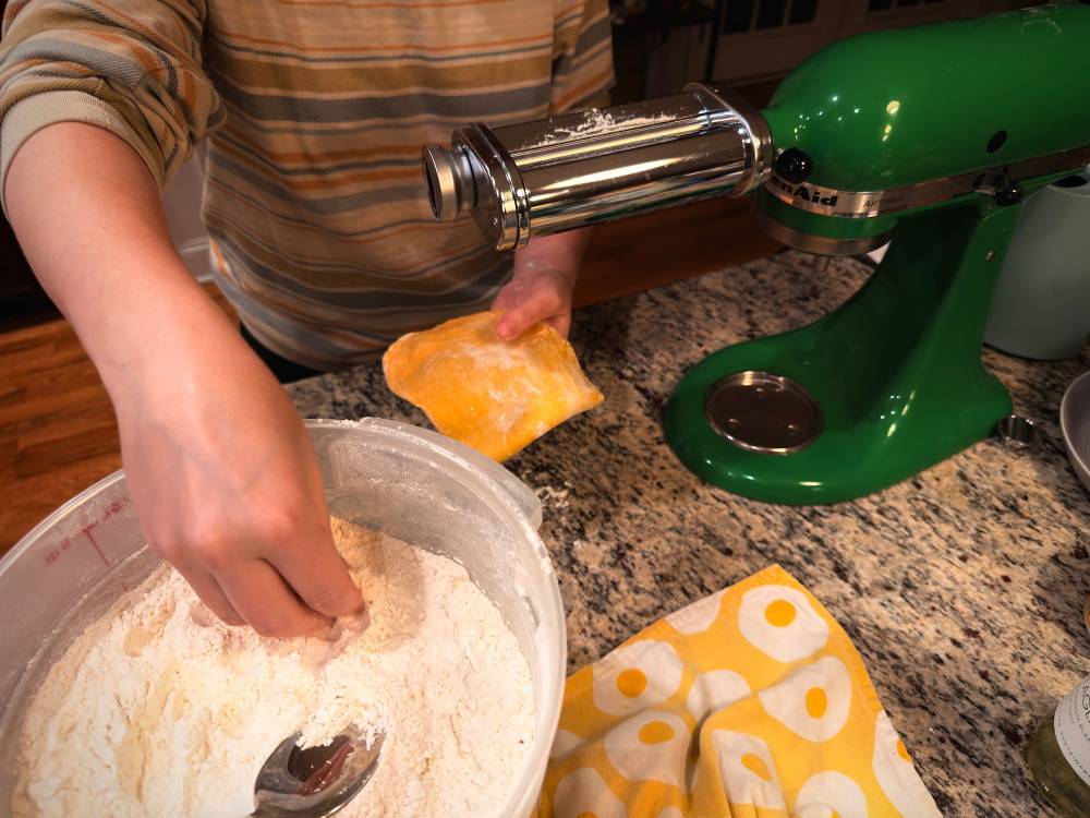 late night pasta making
