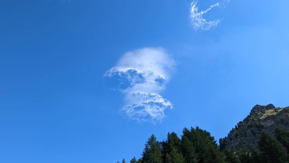 Unreal clouds