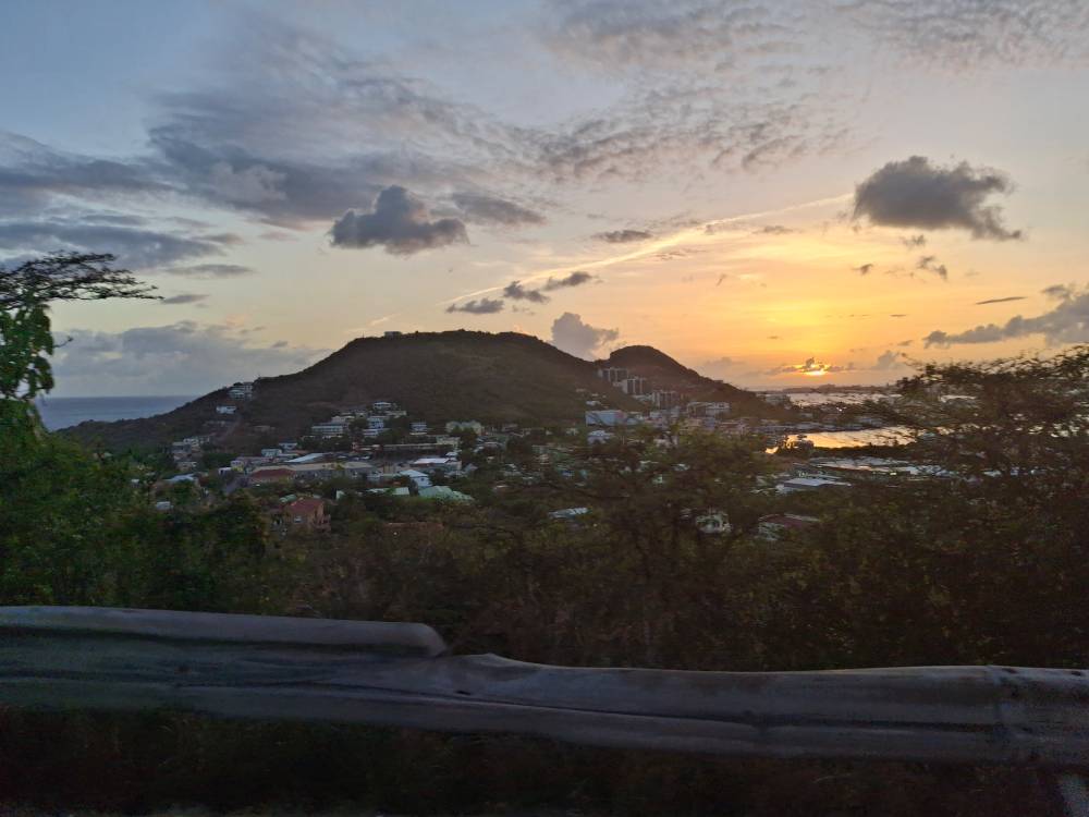Sunsets thru windows, photo 2 of 3