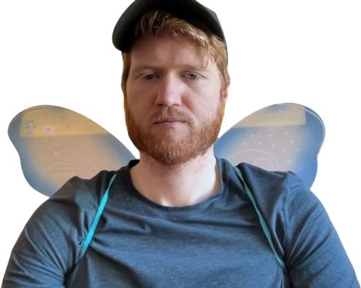 Paul with Butterfly Wings