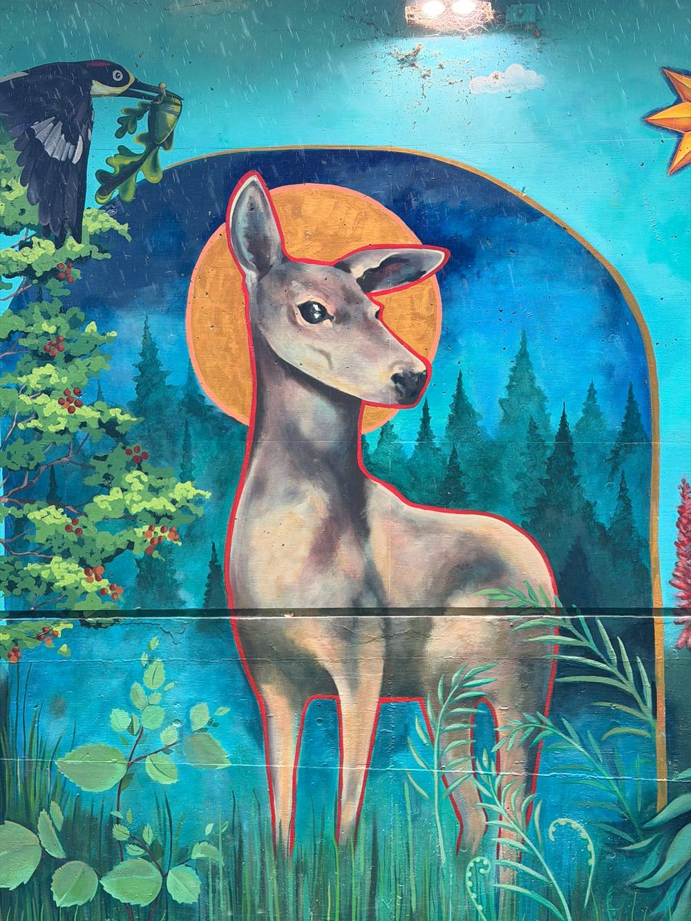 Montclair Garage Mural