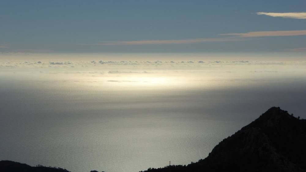 The sea, the hills, the mountains