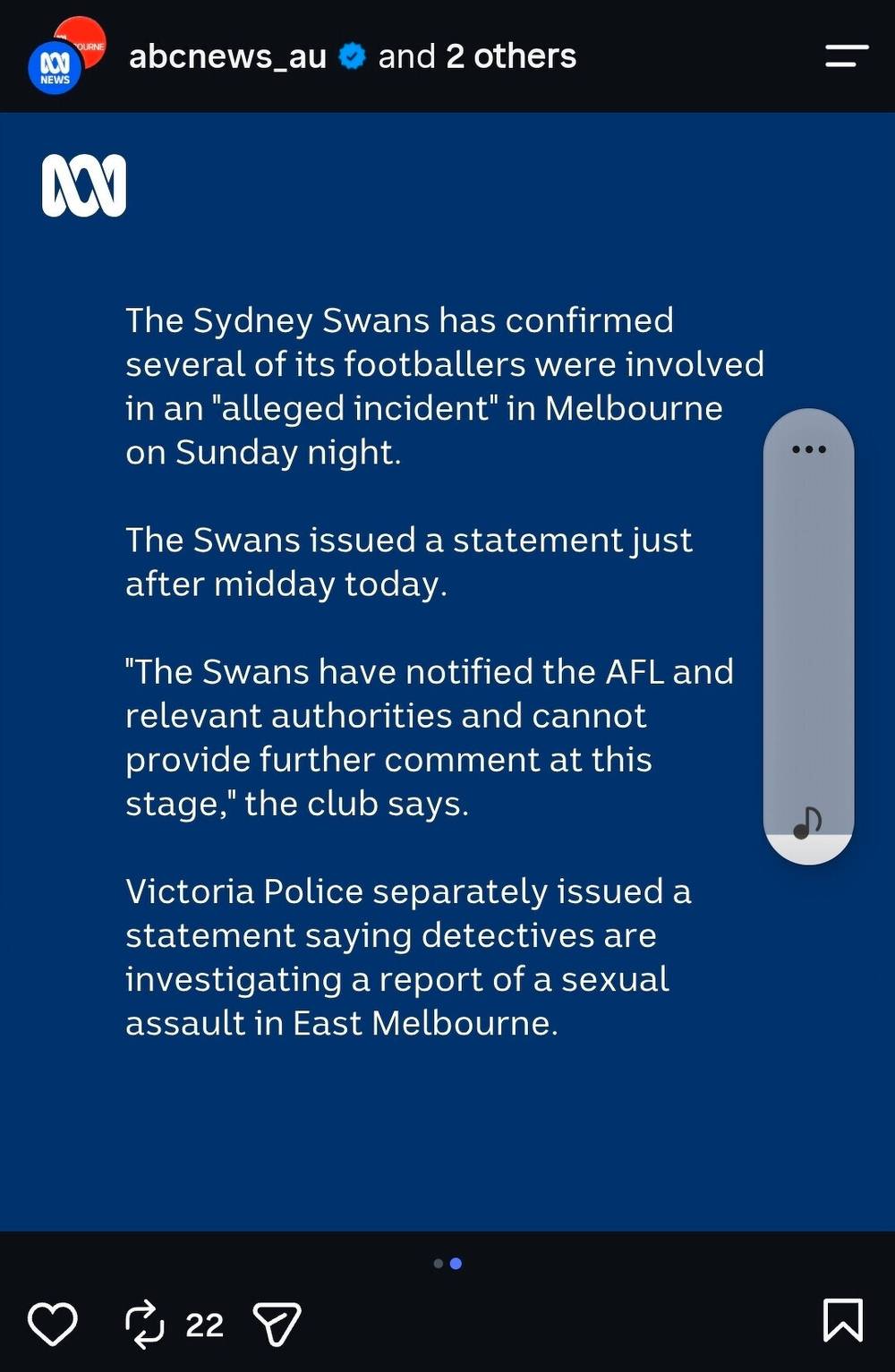 Why did I know — the SECOND they said an AFL team was involved in an incident — that it would be, photo 1 of 1