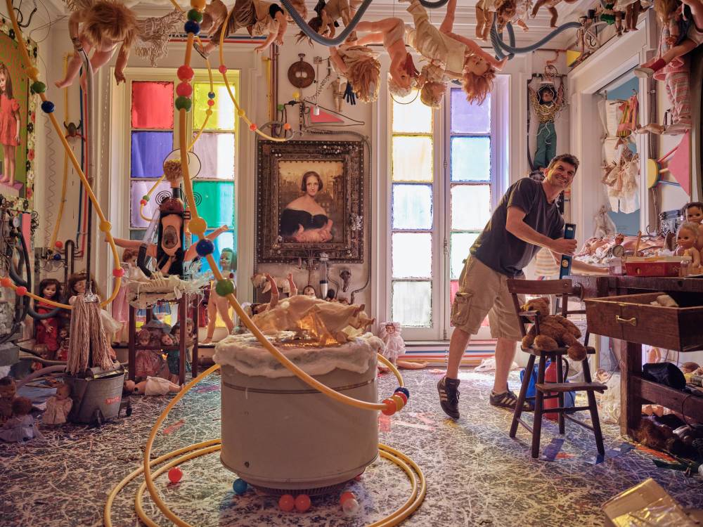 Artist's Chaotic Paradise in Chelsea Theater