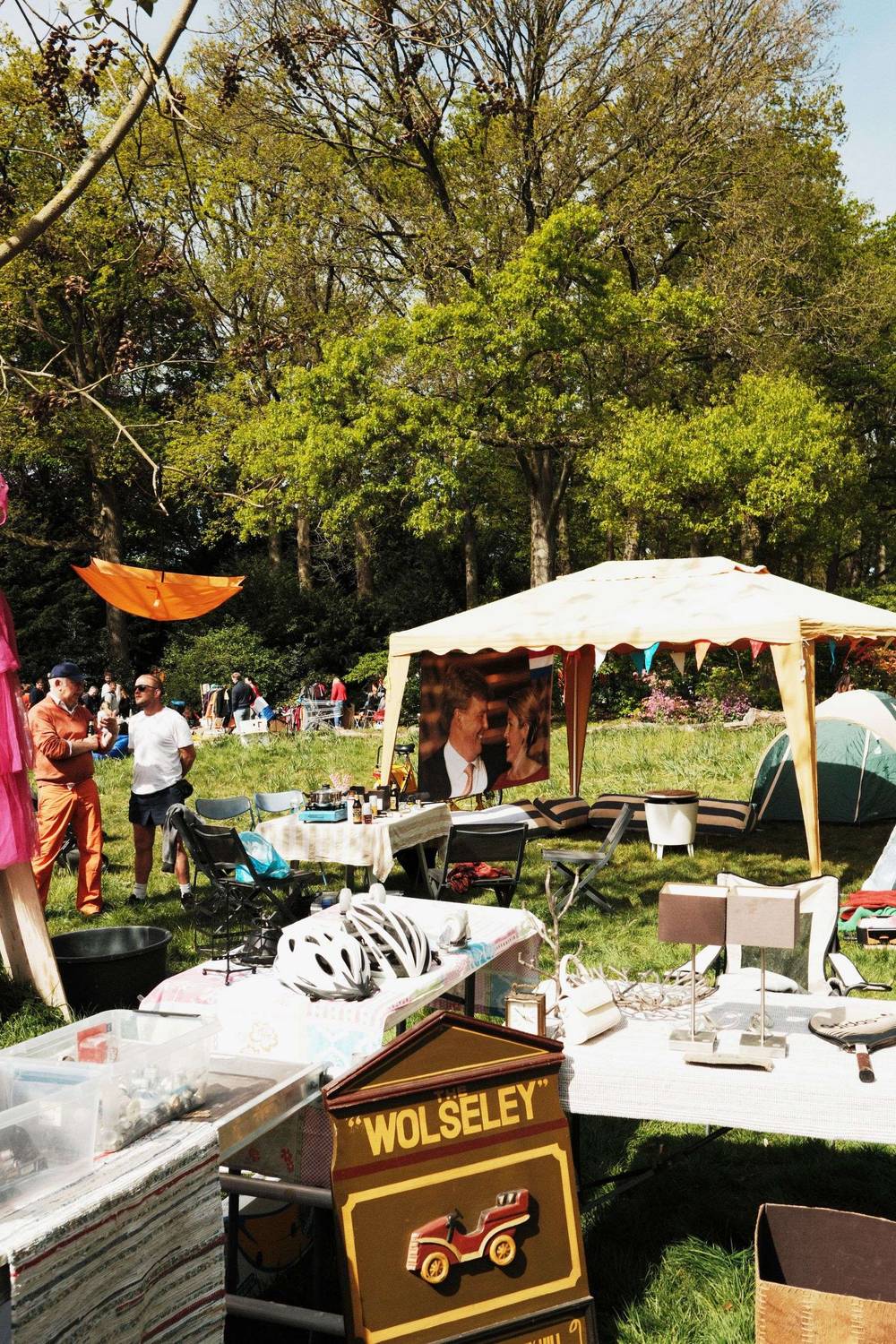 Flea market items