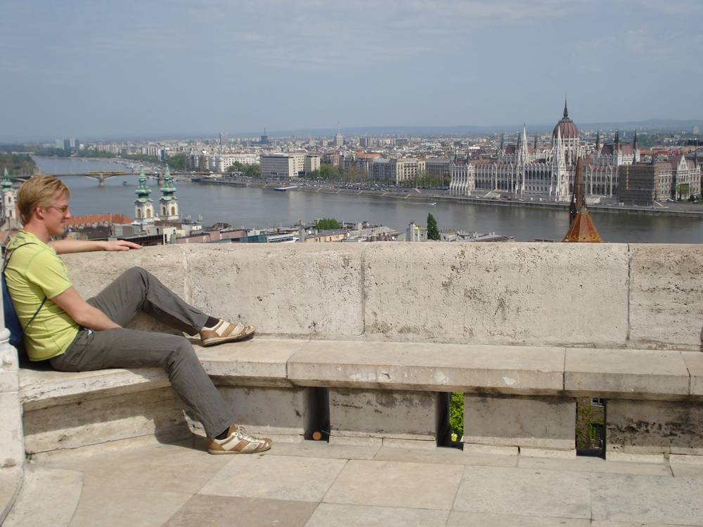 View over the Danube, Budapest