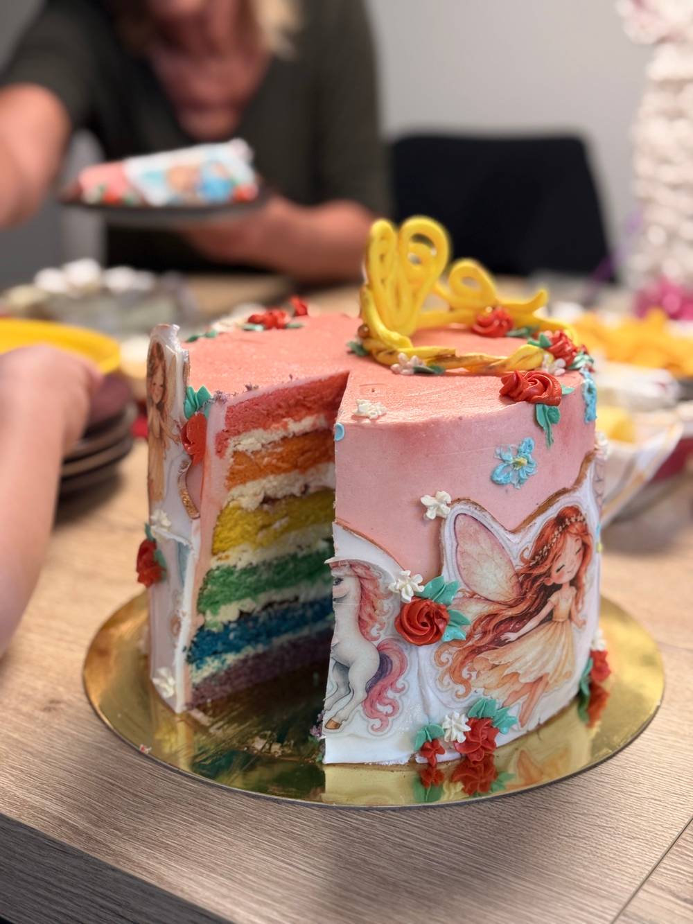 Rainbow cake