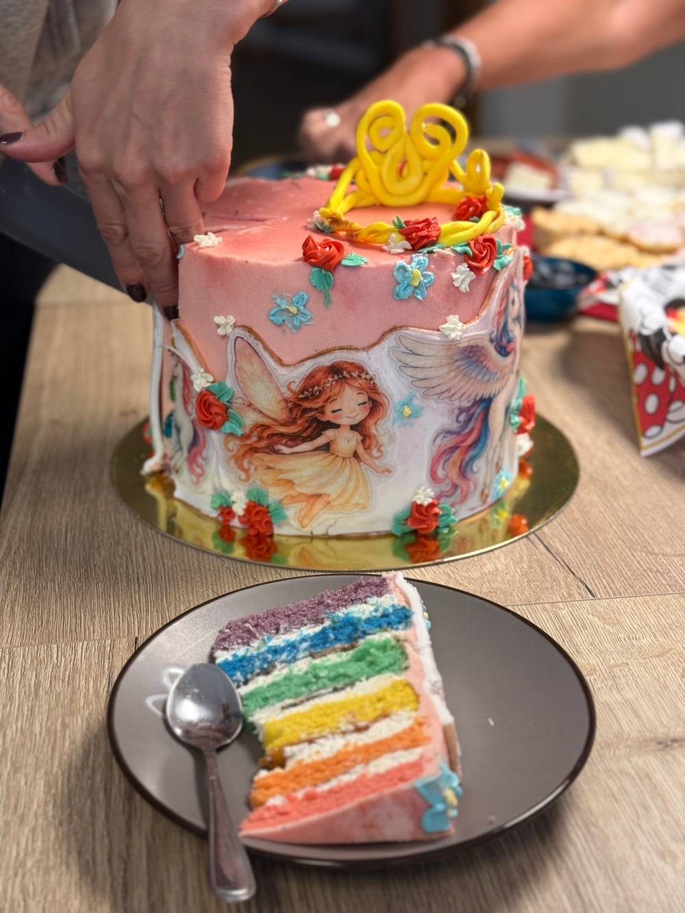 Rainbow cake, photo 2 of 2