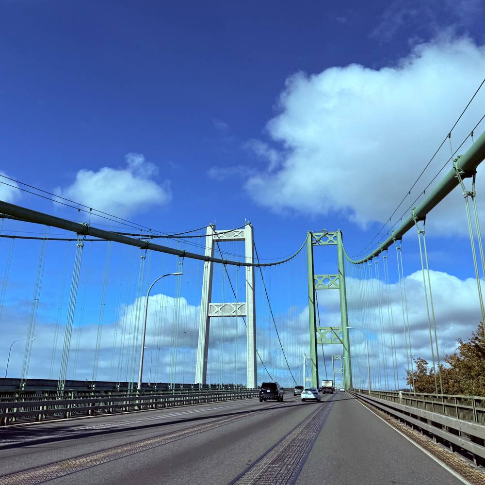 Tacoma Narrows Bridge.