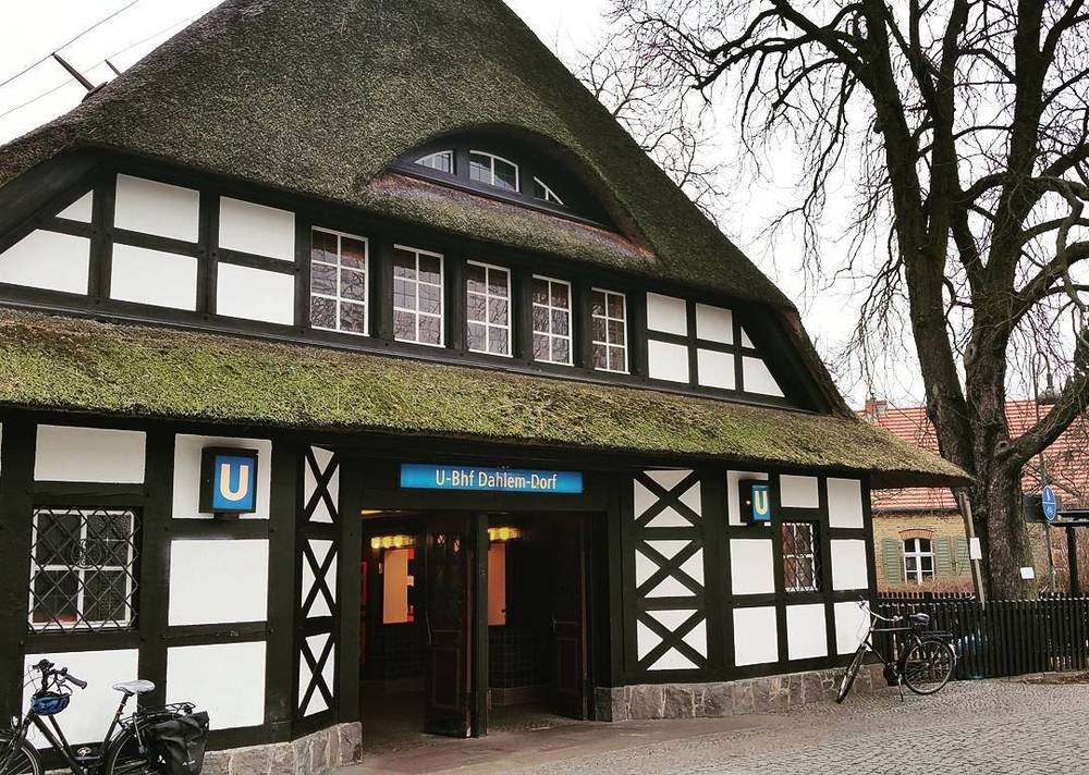 Cutest metro station entrance ever