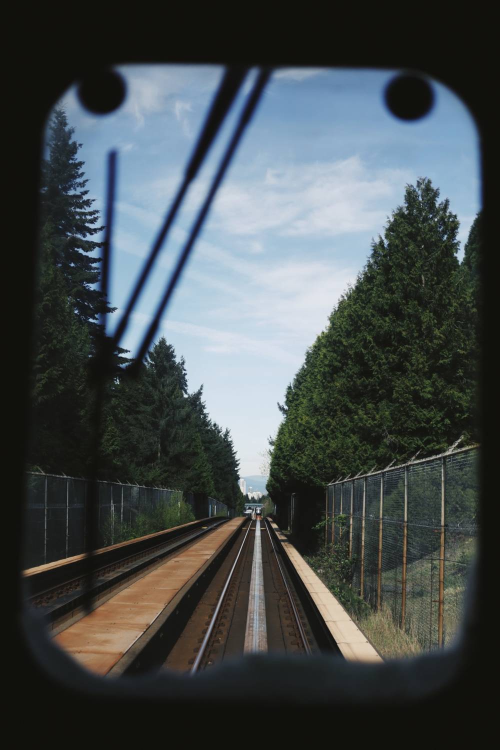 Skytrain in Vancouver