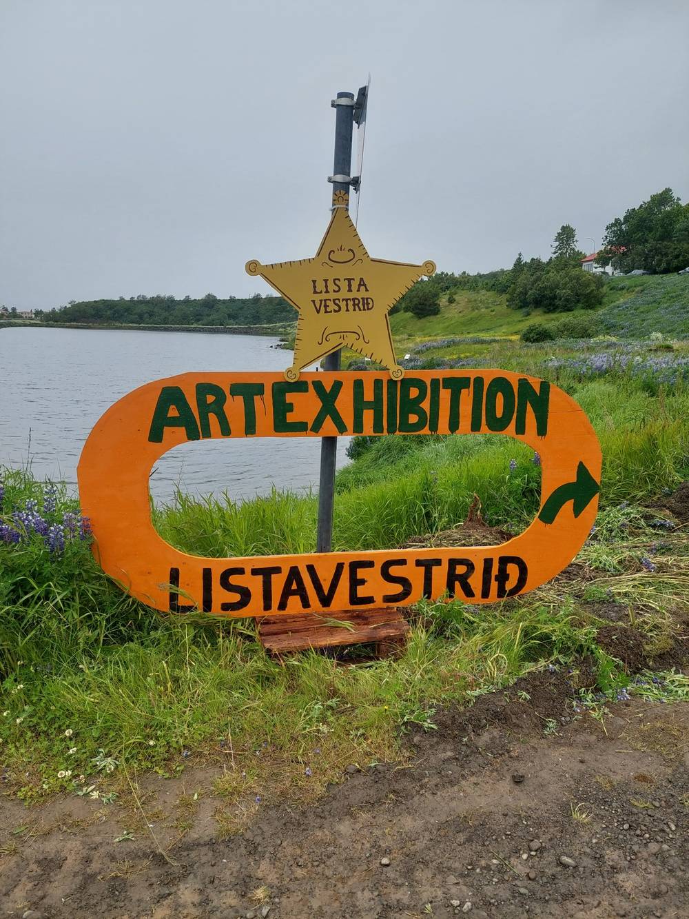 Art event in Flateyri